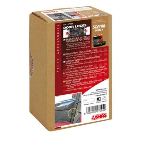 Πρόσθετες Εσωτερικές Κλειδαριές Πόρτας 2 τεμ. για Scania Serie R Auto Moto Tyres 