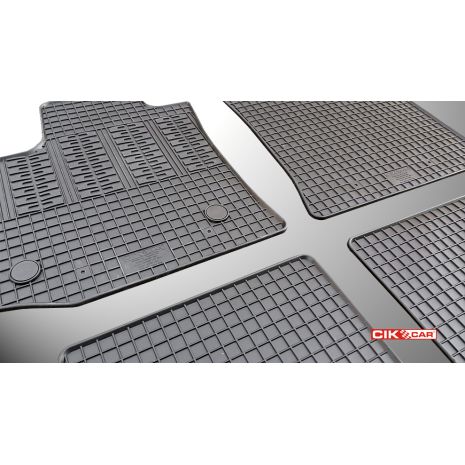 ΜΑΡΚΕ ΠΑΤΑΚΙΑ ΣΕ ΣΚΑΦΗ ΛΑΣΤΙΧΟ ΓΙΑ DACIA DOKKER 2012-2021 / DACIA LODGY 2012+ ΣΕ ΜΑΥΡΟ ΧΡΩΜΑ ΜΕ ΚΟΥΜΠΩΜΑΤΑ CIK - 4 ΤΕΜ. Auto Moto Tyres 