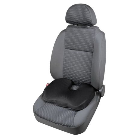 ΜΑΞΙΛΑΡΙ ΚΑΘΙΣΜΑΤΟΣ ERGO SEAT CONTOUR ΜΕ GEL ΚΑΙ ΑΦΡΟ MEMORY FOAM  (ΜΑΥΡΟ) - 1 ΤΕΜ. Auto Moto Tyres 