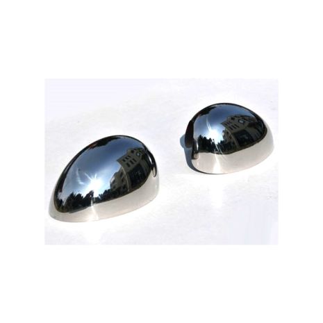 ΚΑΠΑΚΙΑ ΚΑΘΡΕΠΤΩΝ ΓΙΑ MINI CLUBMAN HB 3D R55 2007-2014 / COOPER R56 / R57 / R58 / R59 / COUNTRYMAN ΧΡΩΜΙΟ 2ΤΕΜ ΜΕΤΑΛΛΙΚΑ Auto Moto Tyres 