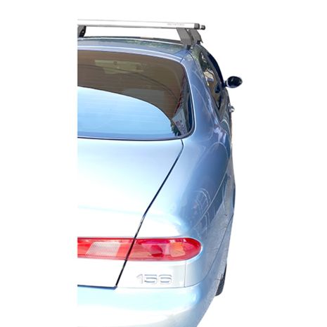 KIT ΜΕ ΜΠΑΡΕΣ ΟΡΟΦΗΣ ΓΙΑ ALFA ROMEO 156 4D 1997-2003 ΑΛΟΥΜΙΝΙΟΥ TEMA MENABO (AL1-3360-FIX006G) - 2 ΤΕΜ. Auto Moto Tyres 