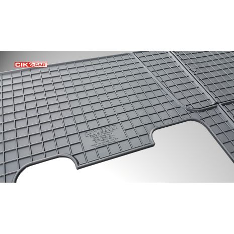 ΜΑΡΚΕ ΠΑΤΑΚΙΑ ΣΕ ΣΚΑΦΗ ΛΑΣΤΙΧΟ ΓΙΑ FIAT TALENTO 2ΘΕΣΙΟ 2016+ / OPEL VIVARO 2ΘΕΣΙΟ 2014+ / RENAULT TRAFIC 2ΘΕΣΙΟ 2014+ (2Η ΣΕΙΡΑ ΚΑΘΙΣΜΑΤΩΝ) ΣΕ ΜΑΥΡΟ ΧΡΩΜΑ ΧΩΡΙΣ ΚΟΥΜΠΩΜΑΤΑ CIK - 2 ΤΕΜ. Auto Moto Tyres 