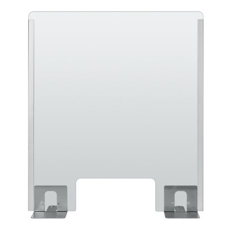 ΠΡΟΣΤΑΤΕΥΤΙΚΟ ΔΙΑΧΩΡΙΣΤΙΚΟ ΤΖΑΜΙ PLEXIGLASS 3mm 66x76cm ΜΕ ΤΡΥΠΑ ΚΑΙ ΒΑΣΕΙΣ ΣΤΗΡΙΞΗΣ ΑΛΟΥΜΙΝΙΟΥ Auto Moto Tyres 