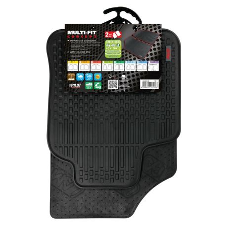 ΠΑΤΑΚΙΑ ΛΑΣΤΙΧΟ MULTI-FIT CUSTOM SC-1 (49,5x58cm ΟΔΗΓΟΥ/ 49,5x58cm ΣΥΝΟΔΗΓΟΥ) 2ΤΕΜ. ΜΗ ΤΟΞΙΚΟ ΥΛΙΚΟ Auto Moto Tyres 