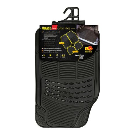 ΠΑΤΑΚΙΑ ΛΑΣΤΙΧΟ 42Χ67+42Χ37,5 cm MIRAGE COMPACT GRAN PREE ΜΑΥΡΟ 4ΤΕΜ. Auto Moto Tyres 