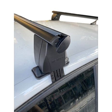 KIT ΜΕ ΜΠΑΡΕΣ ΟΡΟΦΗΣ ΓΙΑ PEUGEOT 208 II 5D 06/2019+ (12500/MB+DLKIT41G) ΑΛΟΥΜΙΝΙΟΥ DELTA BLACK MENABO? - 2 ΤΕΜ. Auto Moto Tyres 