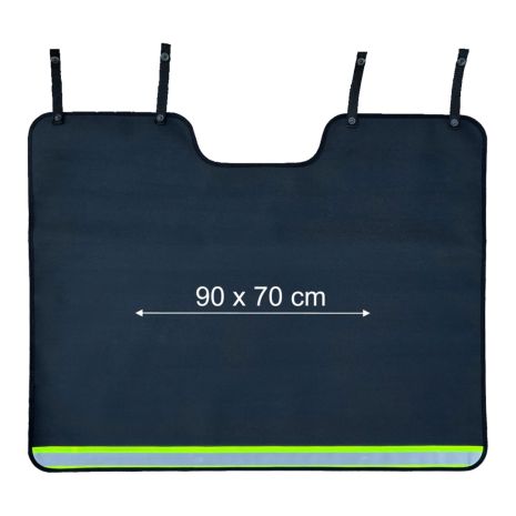 ΠΡΟΣΤΑΤΕΥΤΙΚΟ ΓΙΑ ΤΟΝ ΠΡΟΦΥΛΑΚΤΗΡΑ ΤΟΥ ΠΟΡΤ ΜΠΑΓΚΑΖ ΜΑΥΡΟ ΥΦΑΣΜΑ ΠΟΛΥΕΣΤΕΡΑ ΜΕ ΑΝΑΚΛΑΣΤΗΡΑ, ΑΥΤΟΚΟΛΛΗΤΑ VELCRO ΚΑΙ ΚΛΙΠ 90 x 70 cm CIK – 1 ΤΕΜ. Auto Moto Tyres 