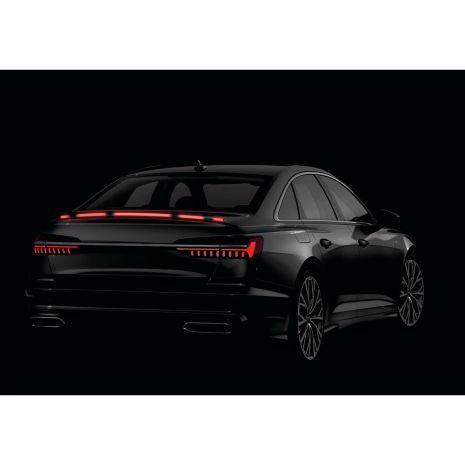 ΤΑΙΝΙΑ ΣΙΛΙΚΟΝΗΣ LED ΚΟΚΚΙΝΟ ΦΩΣ CARBON-LOOK ΠΟΡΤ ΜΠΑΓΚΑΖ  SPOILER LED LIGHT 12V IP67 25χ10mm 120cm LAMPA -  1 Τεμ. Auto Moto Tyres 