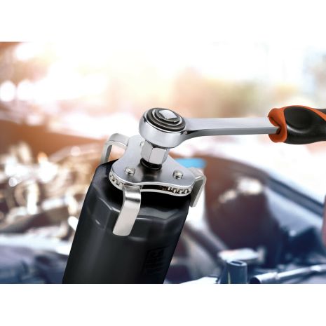 ΦΙΛΤΡΟΚΛΕΙΔΟ/ΚΛΕΙΔΙ ΦΙΛΤΡΟΥ ΛΑΔΙΟΥ ΑΡΑΧΝΗ ΓΙΑ ΚΑΣΤΑΝΙΑ SPIDER  Φ63-110mm LAMPA - 1 ΤΕΜ. Auto Moto Tyres 