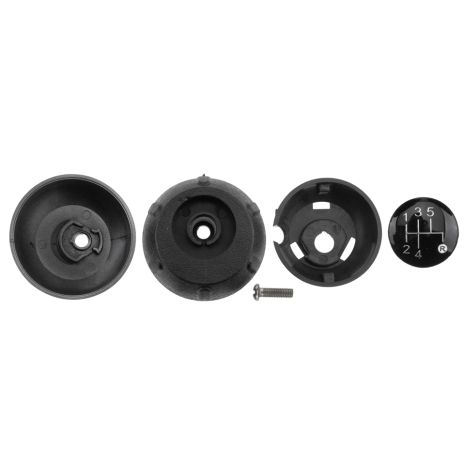 ΠΟΜΟΛΟ ΤΑΧΥΤΗΤΩΝ ΜΑΡΚΕ ΜΕ ΕΝΔΕΙΞΗ 5 ΤΑΧΥΤΗΤΩΝ ΓΙΑ FIAT 500C ABARTH 2007+ ΑΣΗΜΙ ΜΑΤ  NTY - 1 τεμ. Auto Moto Tyres 