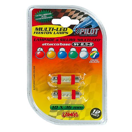 ΛΑΜΠΑΚΙΑ ΠΛΑΦΟΝΙΕΡΑΣ ΜΕ 3 LED ΣΕ ΚΟΚΚΙΝΟ Auto Moto Tyres 