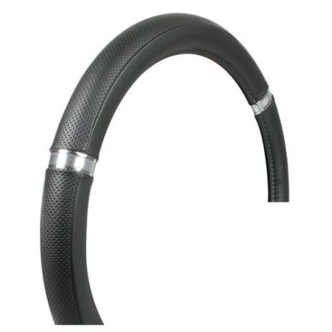 ΚΑΛΥΜΜΑ ΤΙΜΟΝΙΟΥ ΦΟΡΤΗΓΟΥ CROMOX (L) 46-48cm (ΜΑΥΡΟ/ΧΡΩΜΙΟ/ΟΙΚΟΛΟΓΙΚΟ/ΑΟΣΜΟ) Auto Moto Tyres 