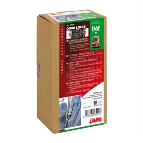 Πρόσθετες Εσωτερικές Κλειδαριές Πόρτας 2 τεμ. για DAF XF Auto Moto Tyres 