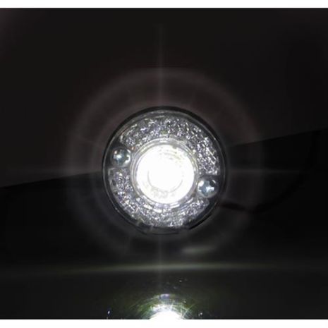 Φώτα Ογκου Φορτηγού 24V 1 Led 2τεμ Λευκά F-12 Auto Moto Tyres 