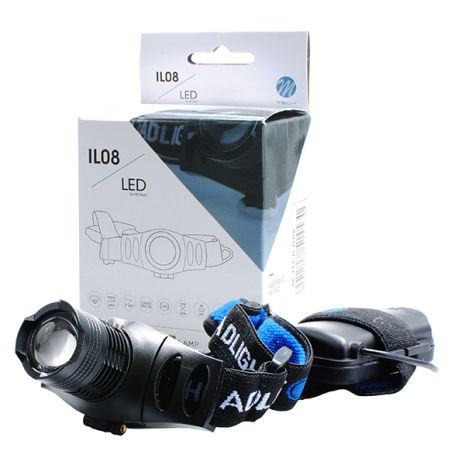 ΦΑΚΟΣ ΚΕΦΑΛΗΣ ΕΡΓΑΣΙΑΣ 150 lm 1 CREE LED ΛΕΥΚΟΥ ΦΩΤΙΣΜΟΥ ΚΑΙ ΜΕ 3 ΛΕΙΤΟΥΡΓΙΕΣ (50 x 40 x 75 mm) M-TECH Auto Moto Tyres 