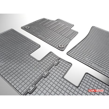 ΜΑΡΚΕ ΠΑΤΑΚΙΑ ΣΕ ΣΚΑΦΗ ΛΑΣΤΙΧΟ ΓΙΑ CITROEN C4 PICASSO 5D 2014-2018 ΣΕ ΜΑΥΡΟ ΧΡΩΜΑ ΜΕ ΚΟΥΜΠΩΜΑΤΑ CIK - 4 ΤΕΜ. Auto Moto Tyres 