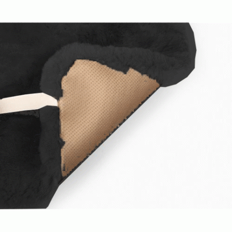 ΜΑΞΙΛΑΡΑΚΙ ΚΑΘΙΣΜΑΤΟΣ COMFORT MAX ΜΑΥΡΟ ΓΟΥΝΙΝΟ ΧΝΟΥΔΩΤΟ SHEEPSKIN (45 x 45 cm) Auto Moto Tyres 