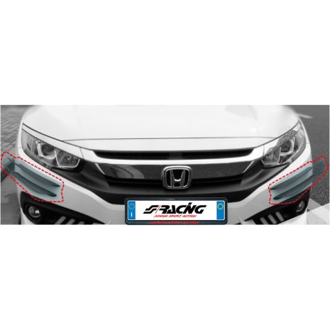 ΔΙΑΚΟΣΜΗΤΙΚΑ ΦΤΕΡΑ SPOILER ΠΡΟΦΥΛΑΚΤΗΡΑ ΜΑΥΡΑ CANARDS 2ΤΕΜ. Auto Moto Tyres 