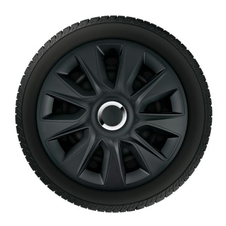 ΤΑΣΙΑ STRATOS RC 13 INCH ΜΑΥΡΑ ΜΕ ΝΙΚΕΛ ΔΑΚΤΥΛΙΔΙ ΣΤΟ ΚΕΝΤΡΟ ΣΕΤ Auto Moto Tyres 