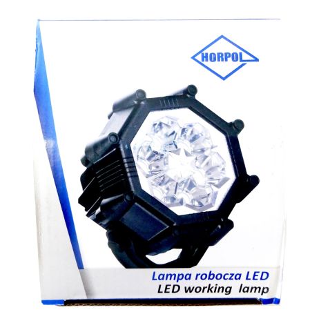 ΠΡΟΒΟΛΕΑΣ ΕΡΓΑΣΙΑΣ 12/24V HOR73 40W 3000lm 6LED 8ΓΩΝΟΣ 107x81mm Auto Moto Tyres 
