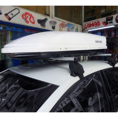 KIT ΜΕ ΜΠΑΡΕΣ ΟΡΟΦΗΣ ΓΙΑ VW POLO 6R/6C 5D 2010-2017 ΑΛΟΥΜΙΝΙΟΥ ΚΑΙ ΜΠΑΓΚΑΖΙΕΡΑ ΟΡΟΦΗΣ MANIA 400 MENABO (AL1-3360/MB-FIX040G-3290/MB-3390/MB) Auto Moto Tyres 
