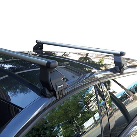 KIT ΜΕ ΜΠΑΡΕΣ ΟΡΟΦΗΣ ΓΙΑ AUDI A1 GB CITYCARVER 5D 2019-+ ΑΛΟΥΜΙΝΙΟΥ ΜΕΝΑΒΟ (AL1-3360-FIX055G) Auto Moto Tyres 