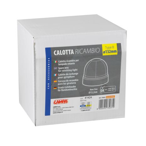 ΚΑΠΑΚΙ ΓΙΑ LED ΦΑΡΟ ΠΟΡΤΟΚΑΛΙ (ΓΙΑ ΦΑΡΟΥΣ L7289.8-RL-10/L7290.9-RL-11) LAMPA  - 1 TEM. Auto Moto Tyres 