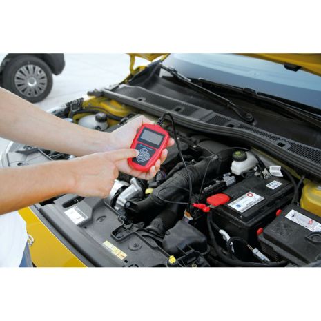 ΤΕΣΤΕΡ ΜΠΑΤΑΡΙΑΣ/ΔΥΝΑΜΟ ΨΗΦΙΑΚΟ 12V ΜΕ ΚΑΛΩΔΙΟ USB & CD ΕΓΚΑΤΑΣΤΑΣΗΣ PROFESSIONAL BATTERY TESTER LAMPA - 1 ΤΕΜ Auto Moto Tyres 