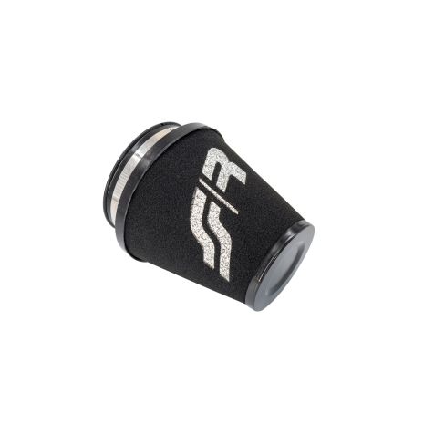 ΦΙΛΤΡΟΧΟΑΝΗ ΚΩΝΙΚΗ ΜΑΥΡΗ ME LOGO ΛΕΥΚΟ SIMONI ΜΕ 3 ΑΝΤΑΠΤΟΡΕΣ (60/65/70cm) SIMONI RACING - 1 TEM. Auto Moto Tyres 