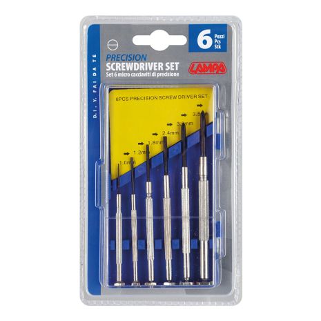 ΚΑΤΣΑΒΙΔΙΑ ΑΚΡΙΒΕΙΑΣ(+/-)  1,0/1,2/1,8/2,4/3,0/3,5mm ΣΕ ΚΑΣΕΤΙΝΑ ΠΛΑΣΤΙΚΗ LAMPA - ΣΕΤ 6 ΤΕΜΑΧΙΩΝ Auto Moto Tyres 