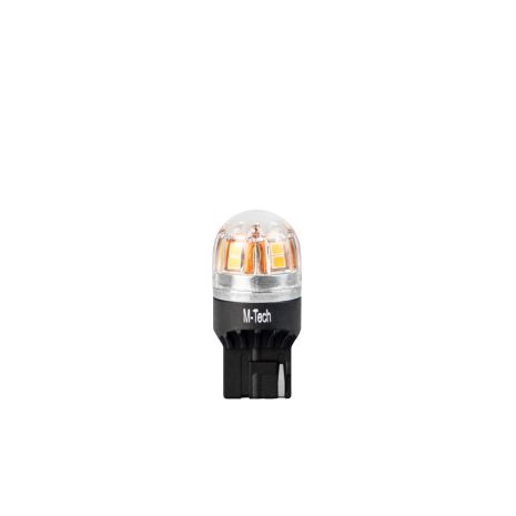 W21W (T20) 12/24V W3x16d 15x2835SMD LED CAN-BUS ΠΟΡΤΟΚΑΛΙ PLATINIUM M-TECH -   1 ΤΕΜ Auto Moto Tyres 