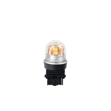 PY27W 12/24V W2.5x15d 15x2835SMD LED CAN-BUS ΠΟΡΤΟΚΑΛΙ PLATINIUM  M-TECH -   1 ΤΕΜ Auto Moto Tyres 
