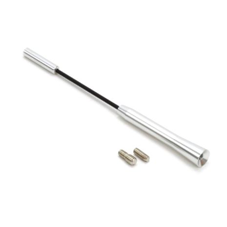 ΚΕΡΑΙΑ ΑΝΤΜ05 18cm ΧΡΩΜΙΟ ΜΕ 2 ΑΝΤΑΠΤΟΡΕΣ 5-6mm AMiO – 1 ΤΕΜ. Auto Moto Tyres 