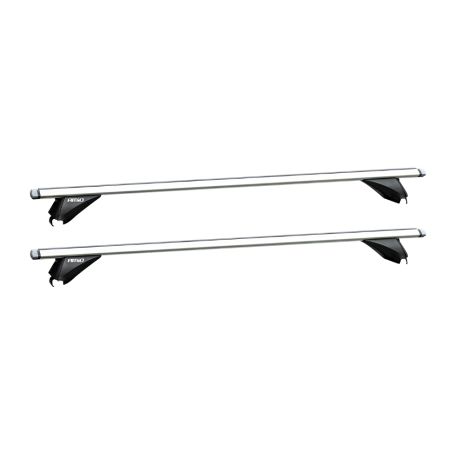 ΜΠΑΡΕΣ ΑΛΟΥΜΙΝΙΟΥ CRR-03 UNIVERSAL ΓΙΑ ΟΧΗΜΑΤΑ ME FLUSH  RAILING 120cm  ΑΜΙΟ - 2 ΤΕΜ. Auto Moto Tyres 