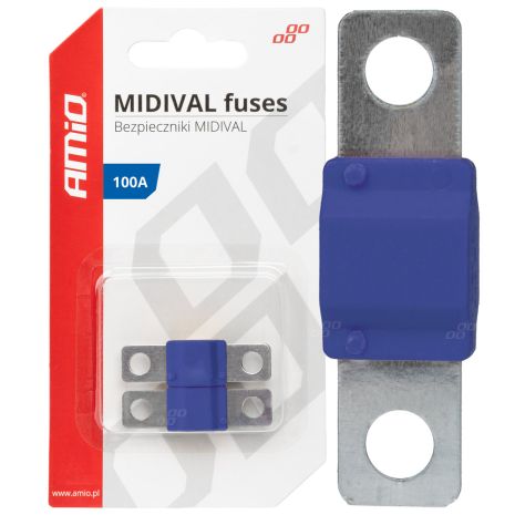 ΑΣΦΑΛΕΙΕΣ MIDIVAL 100A AMIO - 2 Τεμ. Auto Moto Tyres 