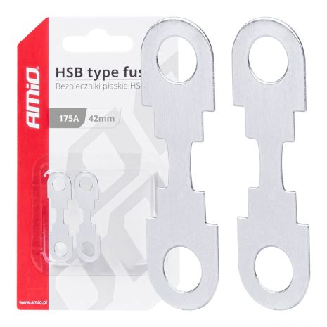 ΑΣΦΑΛΕΙΕΣ FLAT 42mm 175A AMIO - 2 Τεμ. Auto Moto Tyres 