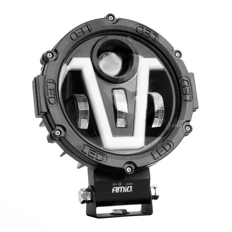 ΠΡΟΒΟΛΕΑΣ ΕΡΓΑΣΙΑΣ ΣΤΡΟΓΓΥΛΟΣ V-LIGHT 5.500lm 9>36V 60W 6.000K Φ198x172x60mm 4 ΧΡΗΣΕΩΝ ΑΜΙΟ - 1 ΤΕΜ. Auto Moto Tyres 