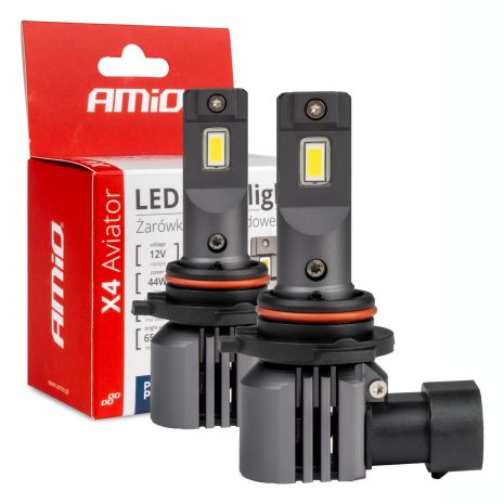 ΛΑΜΠΕΣ HB4 12V 44W 6.500K 3.936lm LED X4 SERIES AVIATOR PLUG & PLAY AMIO 2ΤΕΜ. Auto Moto Tyres 