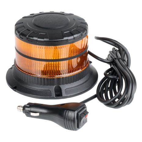 ΦΑΡΟΣ HEAVY DUTY W29M 12/24V ΠΟΡΤΟΚΑΛΙ 16LED ΜΑΓΝΗΤΙΚΟΣ/ΒΙΔΩΤΟΣ ΜΕ ΦΙΣ ΑΝΑΠΤΗΡΑ Υ103mm Φ110mm AMIO - 1 τεμ. Auto Moto Tyres 