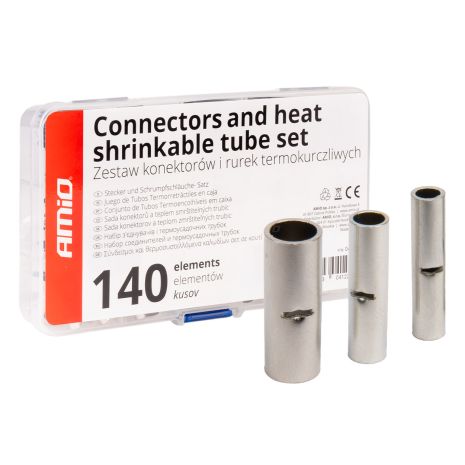 ΣΥΝΔΕΣΜΟΙ ΚΑΛΩΔΙΩΝ ΜΕΤΑΛΛΙΚΟΙ 3 ΜΕΓΕΘΗ (BN 1.25/BN 2/BN 5.5) AMIO - 160 τεμ. Auto Moto Tyres 