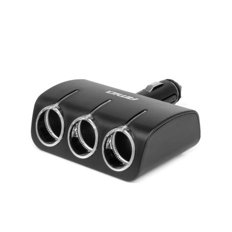 ΑΝΤΑΠΤΟΡΑΣ ΑΝΑΠΤΗΡΑ 12/24V 120W ΜΑΥΡΟΣ/3 ΘΕΣΕΙΣ/ΠΕΡΙΣΤΡΟΦΗ 90 ΜΟΙΡΩΝ AMIO - 1 Τεμ. Auto Moto Tyres 