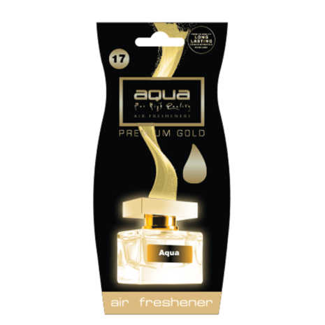 ΑΡΩΜΑΤΙΚΟ ΑΥΤΟΚΙΝΗΤΟΥ ΚΡΕΜΑΣΤΟ PREMIUM GOLD DROP AQUA - 1 TEM. Auto Moto Tyres 