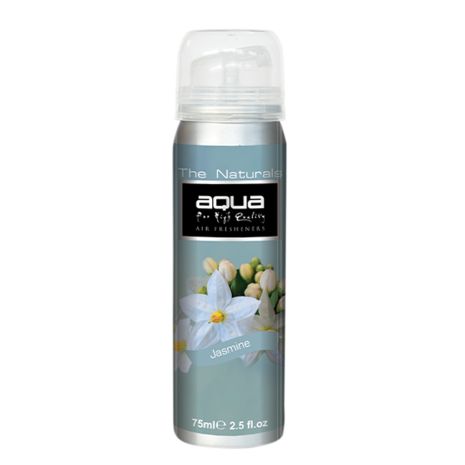 ΑΡΩΜΑΤΙΚΟ ΑΥΤΟΚΙΝΗΤΟΥ ΣΕ ΣΠΡΕΙ (SPRAY) ΜΕ ΑΡΩΜΑ ΓΙΑΣΕΜΙ (JASMINE FLOWER) FLOWERS SERIES 75ml AQUA - 1 TEM. Auto Moto Tyres 