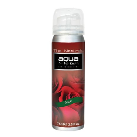 ΑΡΩΜΑΤΙΚΟ ΑΥΤΟΚΙΝΗΤΟΥ ΣΕ ΣΠΡΕΙ (SPRAY) ΜΕ ΑΡΩΜΑ ΤΡΙΑΝΤΑΦΥΛΛΟ (ROSE) FLOWERS SERIES 75ml AQUA - 1 TEM. Auto Moto Tyres 