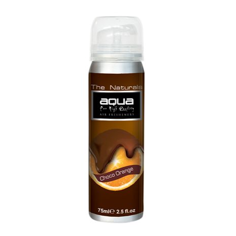 ΑΡΩΜΑΤΙΚΟ ΑΥΤΟΚΙΝΗΤΟΥ ΣΕ ΣΠΡΕΙ (SPRAY) ΜΕ ΑΡΩΜΑ ΣΟΚΟΛΑΤΑ/ΠΟΡΤΟΚΑΛΙ FLAVORS SERIES 75ml AQUA - 1 TEM. Auto Moto Tyres 