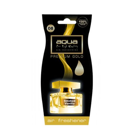 ΑΡΩΜΑΤΙΚΟ ΑΥΤΟΚΙΝΗΤΟΥ ΚΡΕΜΑΣΤΟ ΜΕ ΑΡΩΜΑ SMOKED VANILLA AQUA - 1 TEM. Auto Moto Tyres 