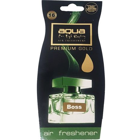 ΑΡΩΜΑΤΙΚΟ ΑΥΤΟΚΙΝΗΤΟΥ ΚΡΕΜΑΣΤΟ ΜΕ ΑΡΩΜΑ ΚΟΛΩΝΙΑΣ  BOSS AQUA - 1 TEM. Auto Moto Tyres 