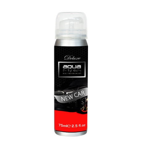 ΑΡΩΜΑΤΙΚΟ ΑΥΤΟΚΙΝΗΤΟΥ ΣΕ ΣΠΡΕΙ (SPRAY)  ΜΕ ΑΡΩΜΑ NEW CAR AQUA SERIES 75ml AQUA - 1 TEM. Auto Moto Tyres 