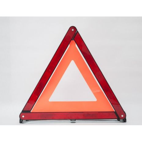 ΤΡΙΓΩΝΟ ΑΣΦΑΛΕΙΑΣ ΜΕ ΒΑΣΗ ΚΟΚΚΙΝΟ/ΠΟΡΤΟΚΑΛΙ EUROMICRO  AMIO - 1 ΤΕΜ. Auto Moto Tyres 