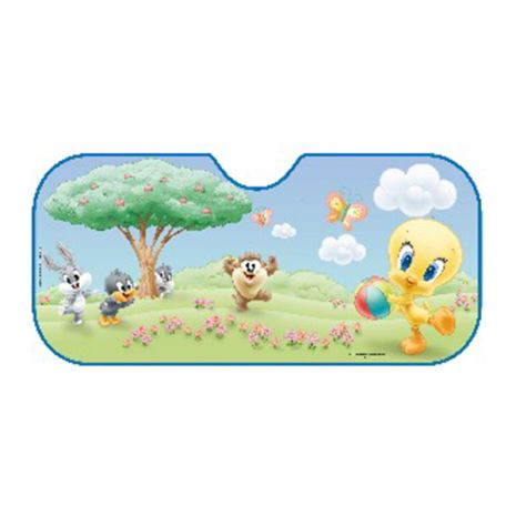 ΗΛΙΟΠΡΟΣΤΑΣΙΑ ΕΣΩΤΕΡΙΚΗ ΠΑΡΜΠΡΙΖ BABY TWEETY ΚΑΙ FRIENDS (60 Χ 130) Auto Moto Tyres 